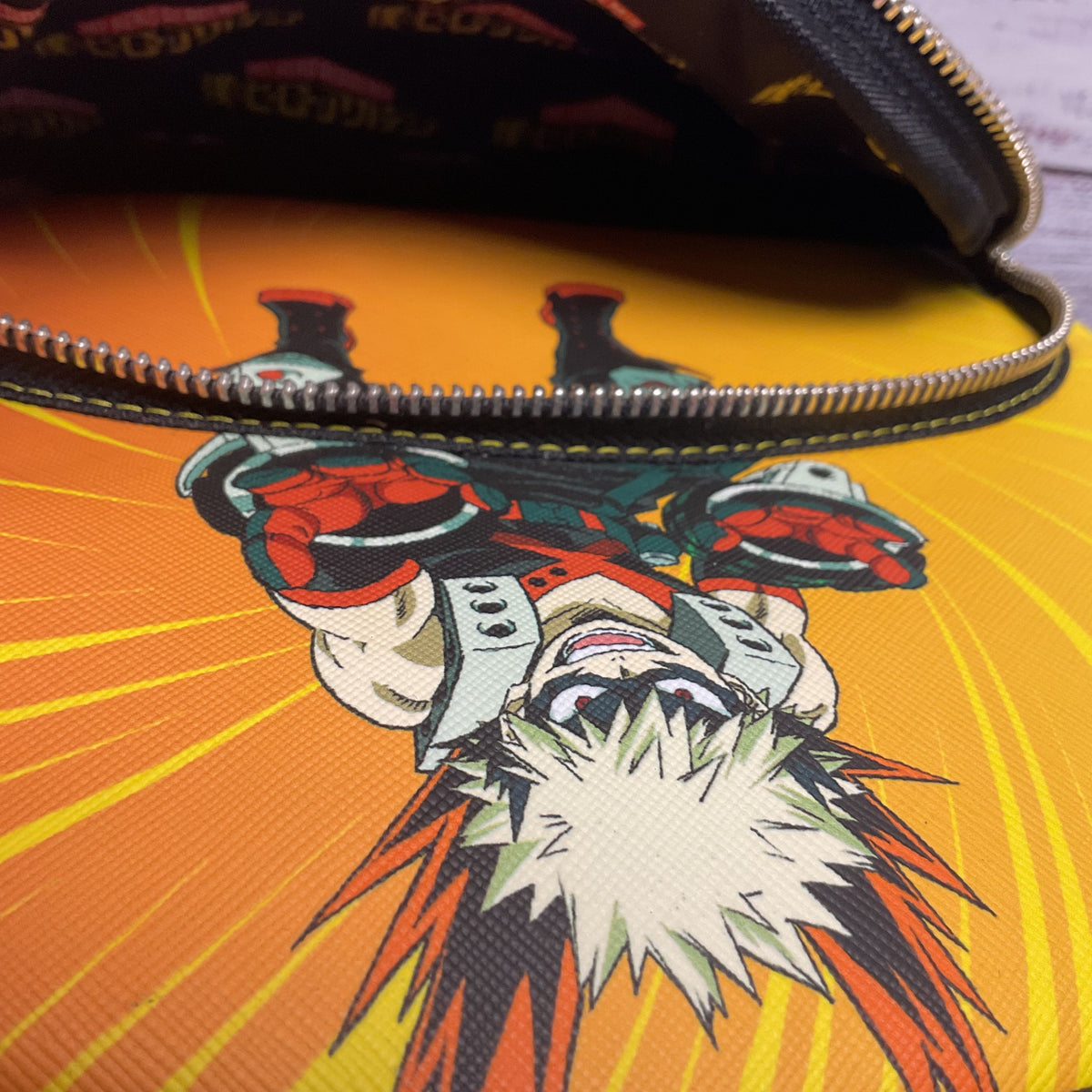 Loungefly My Hero Academia Triple Pocket Scene Mini Backpack