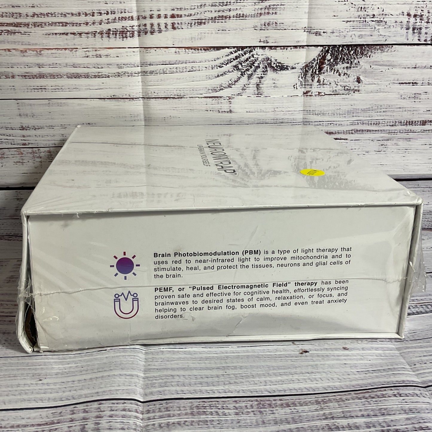 NEW THE NEUROWRAP Pulse Up-Brain Yourself Headband (2 of 2)