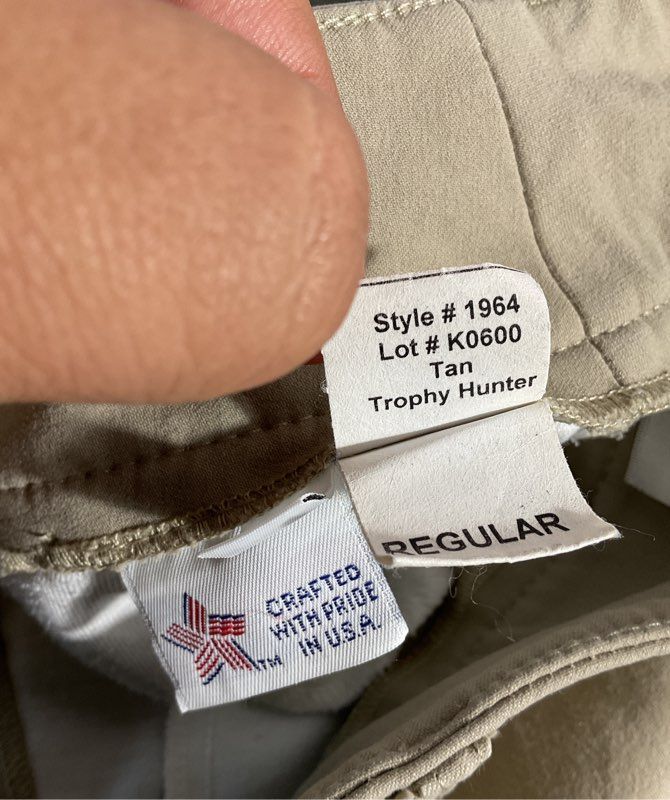The Tailored Sportsman English Riding Habits Pants Women's Size 24