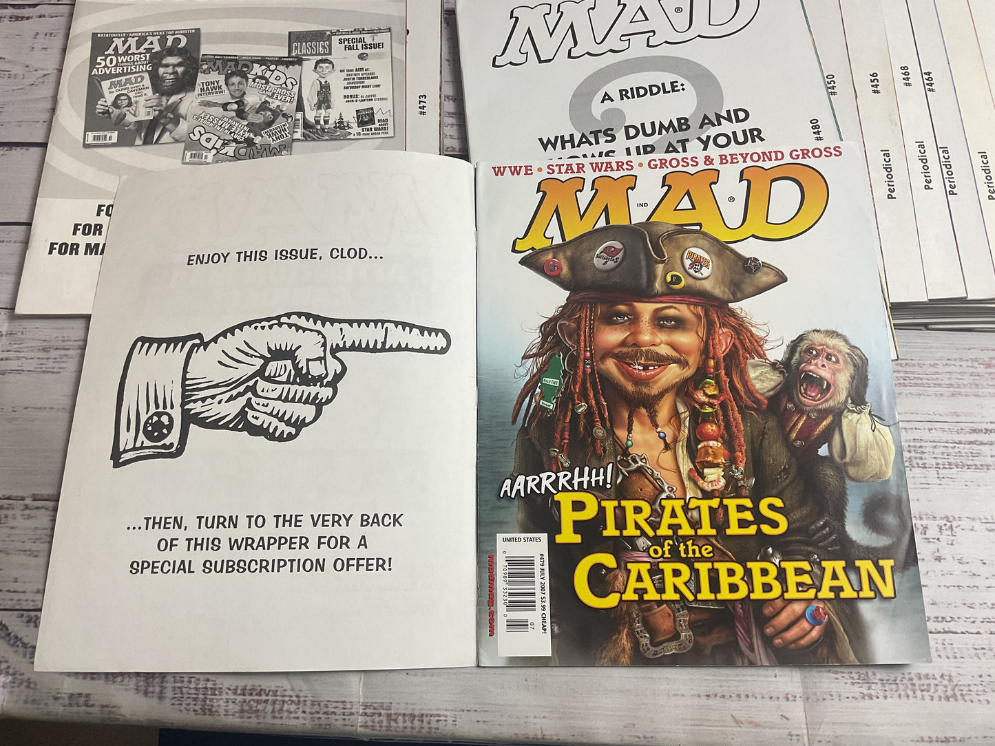 Mag Magazine Lot Of 19 2000's Issue With Mailing Covers