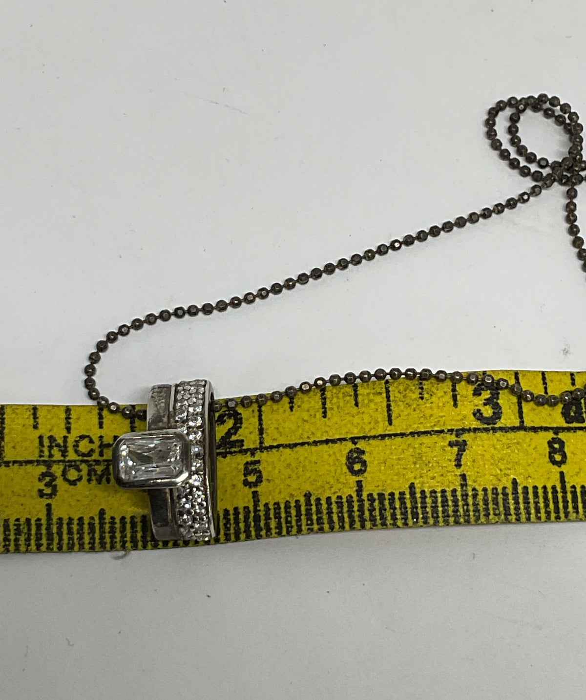FOLLI FOLLIE Sterling Silver Vintage Pendant Chain Necklace