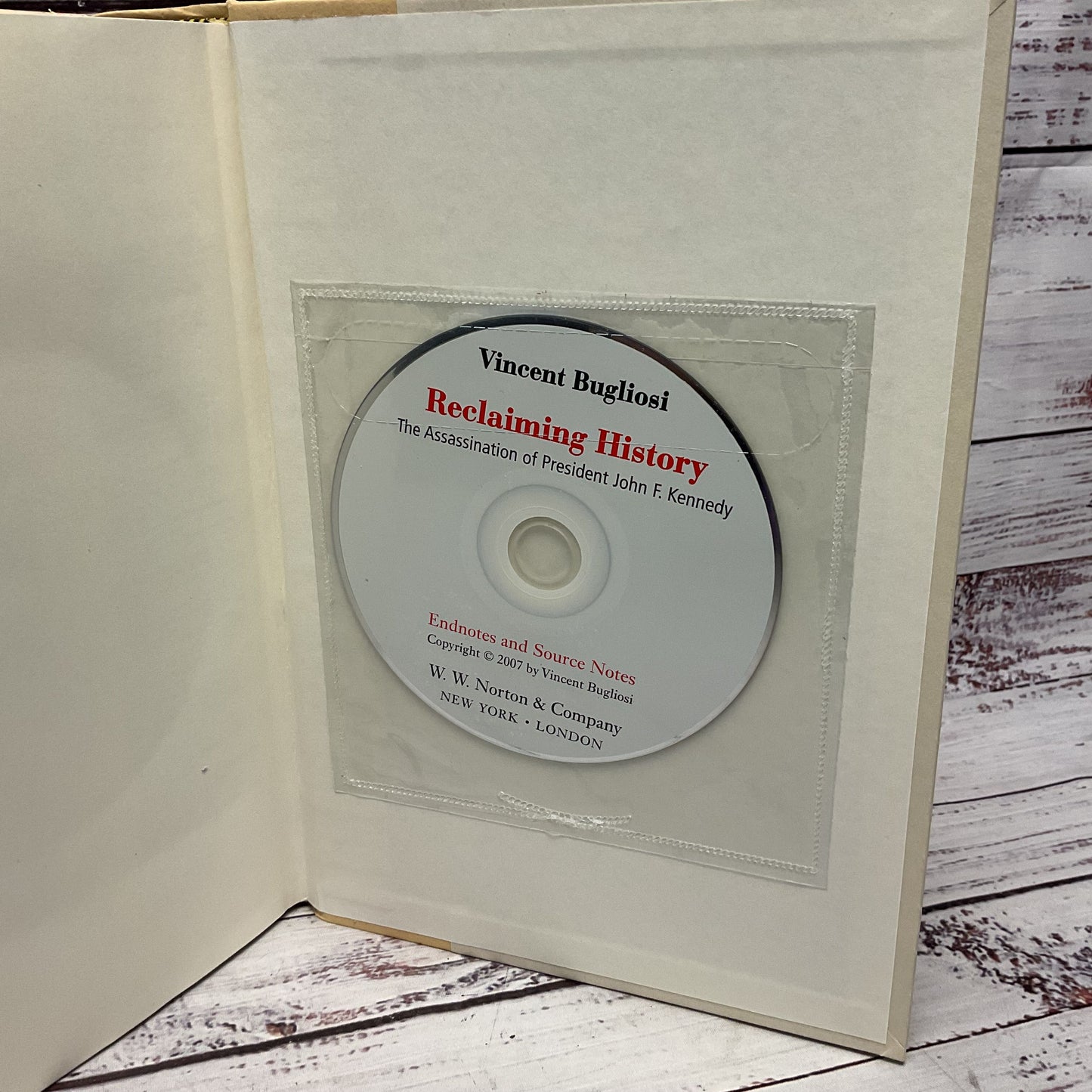 Reclaiming History: The Assassination Of President John F. Kennedy Book & CD