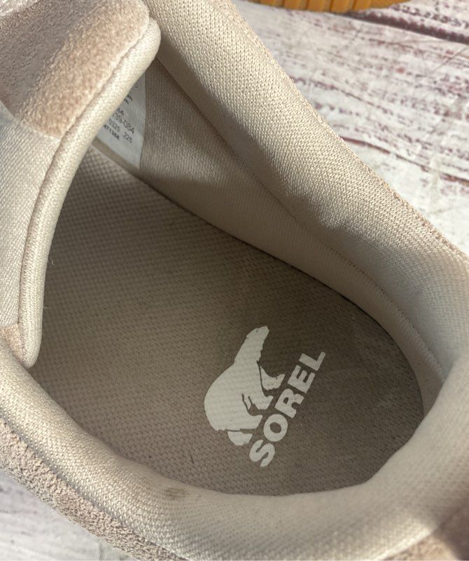SOREL Ona Ave™ Low Waterproof Women's Sneaker Size 8.5 US Taupe