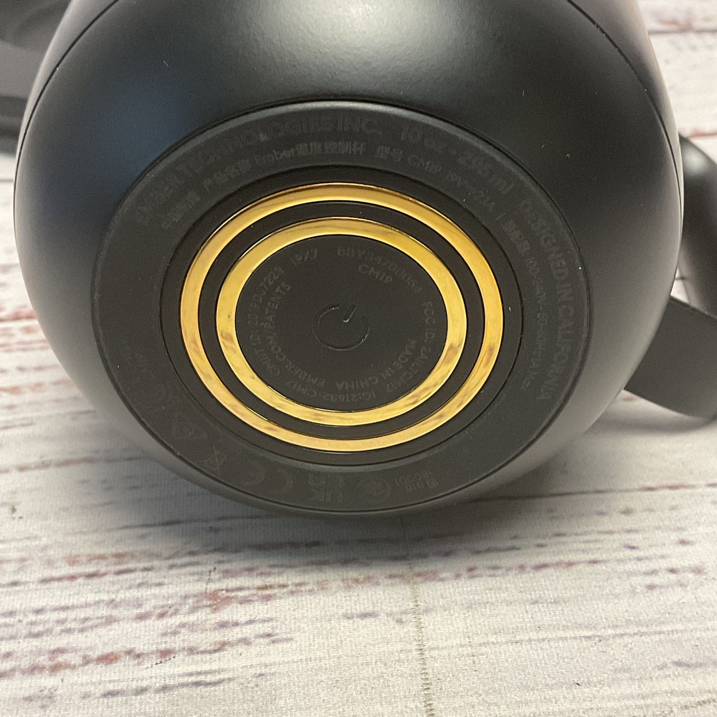 Mug 2 Black Smart Temperature Control Heated Coffee Cup 10oz Tested