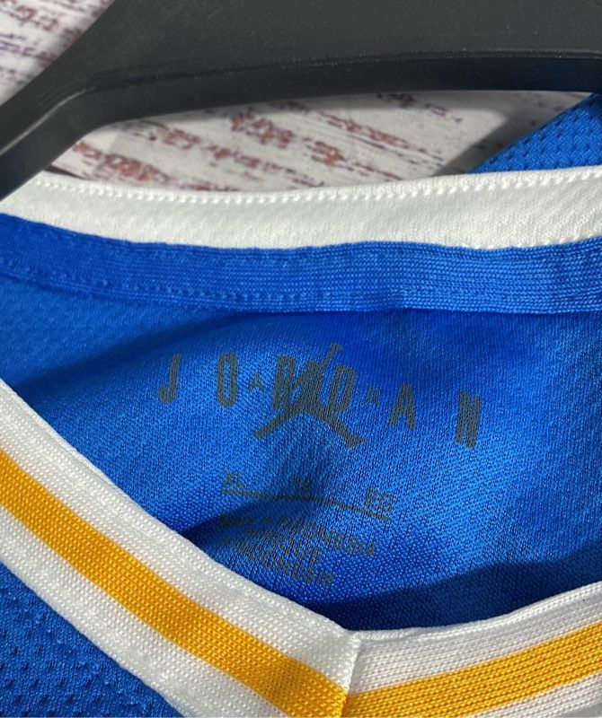 UCLA Bruins Air Jordan Nike #1 Basketball Jersey Blue Youth XL