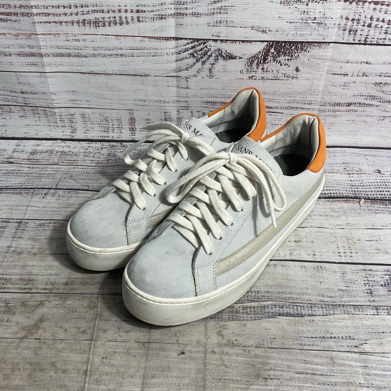 Sans Matin The Savannah Sneaker Grey Suede Shoes Women's Size 10 US