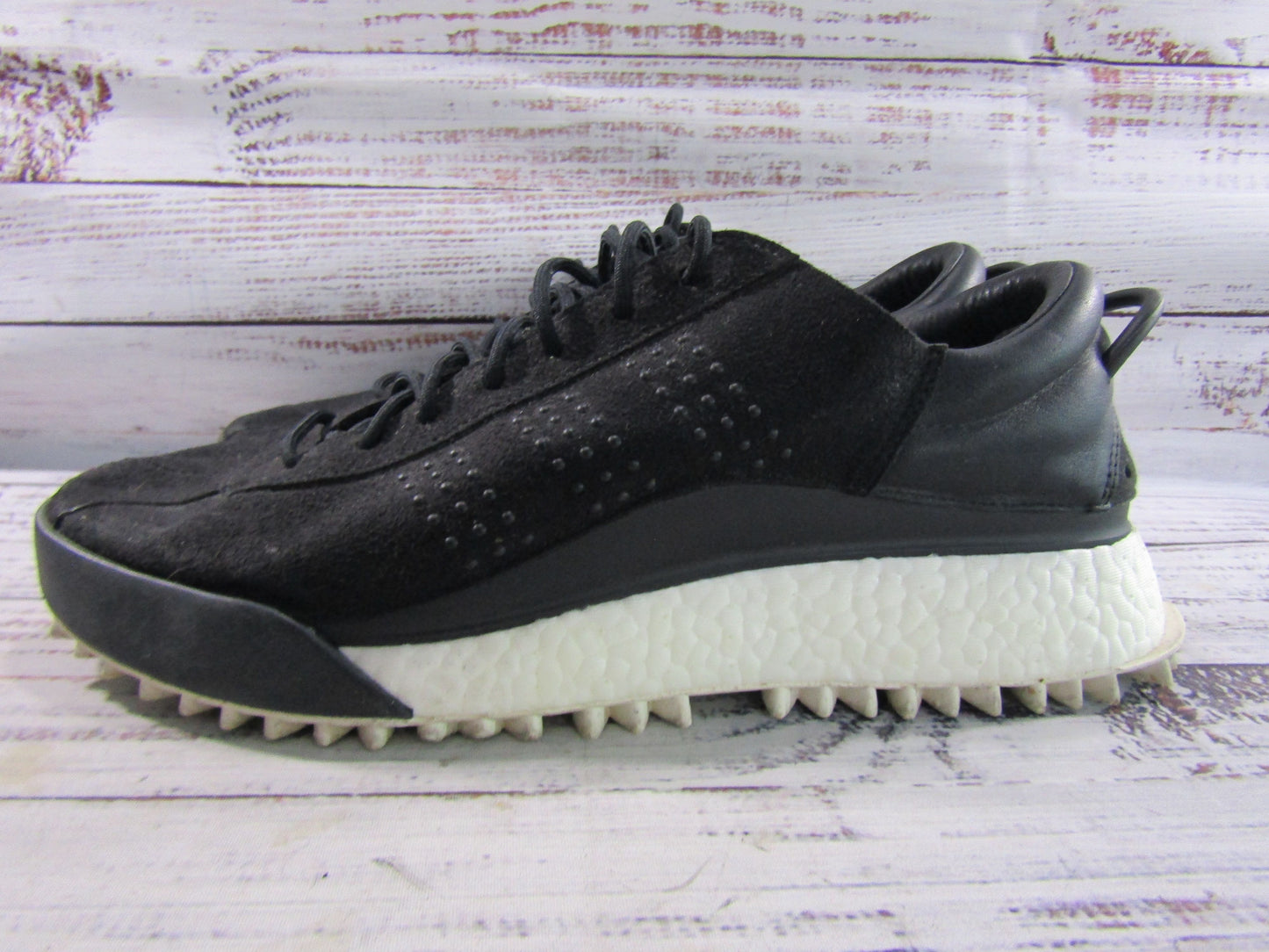 Adidas x Alexander Wang Hike Low Men's Black Sneakers Size 10 AC6839