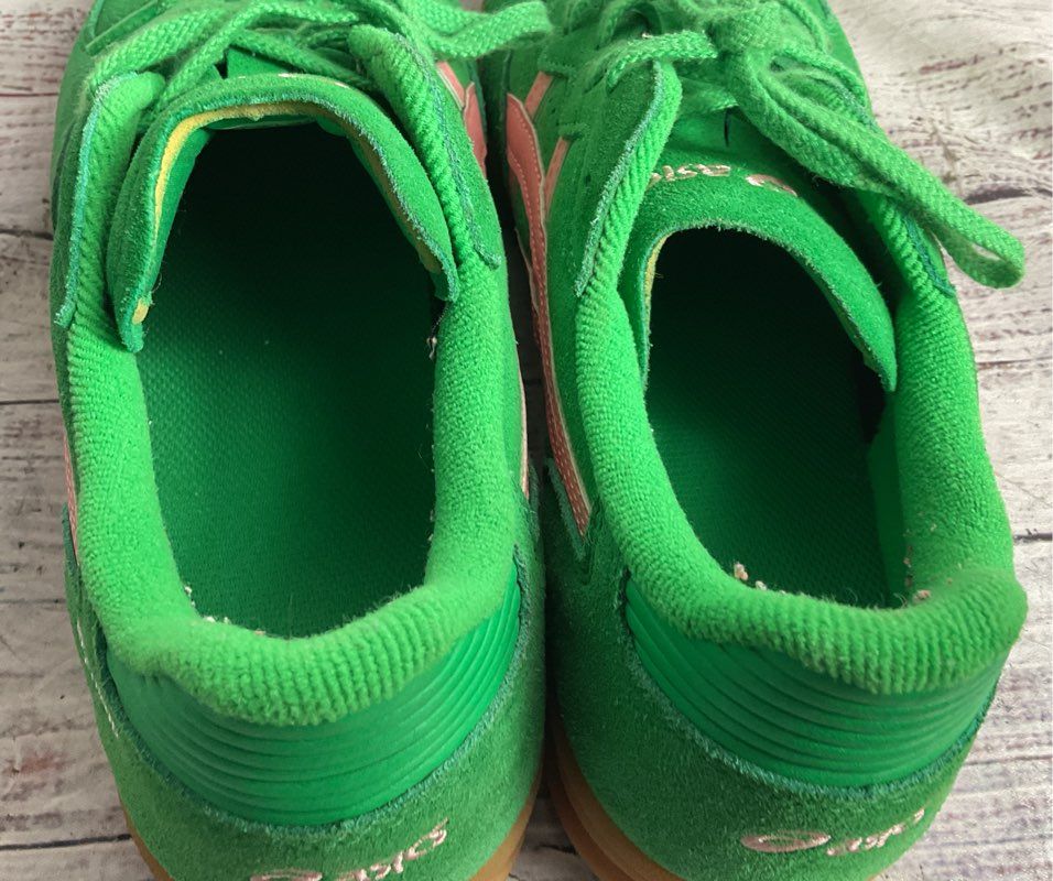 Asics Men's Skyhand OG Suede Sneakers Green 11