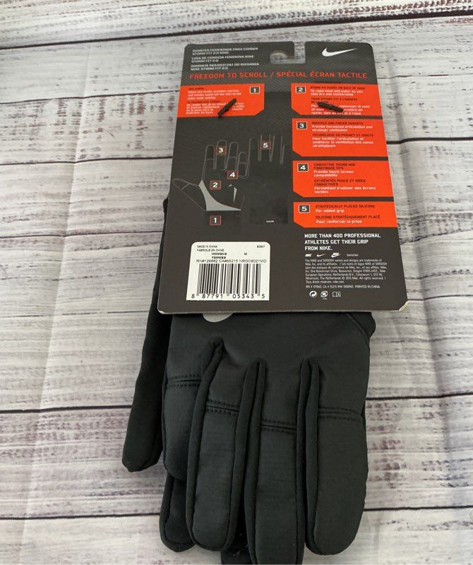 NWT Women's Nike Stormfit 2.0 Run Gloves Size OS