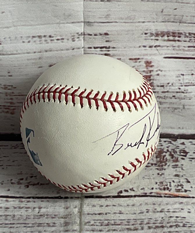 Rawlings Official Major League Buck Rogers Los Angeles Angels Signed Baseball