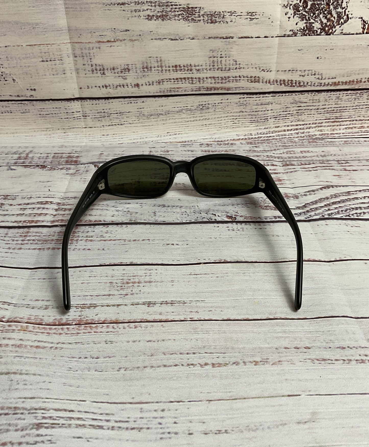 Revo Men's Black Polarized LMB Sunglasses and Protective Hard Case