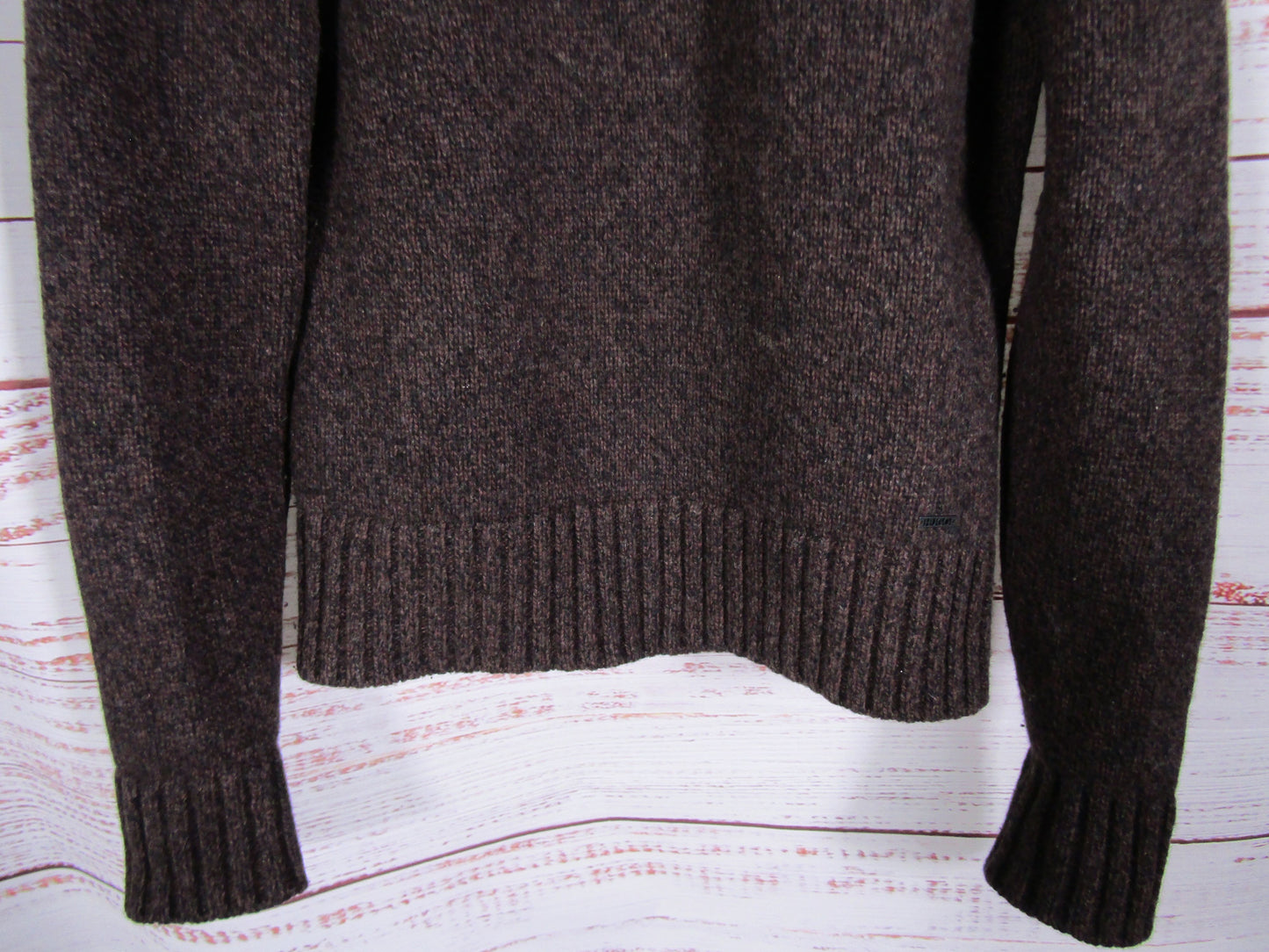 Hugo Boss Men's Brown Wool Blend Sweater Size S