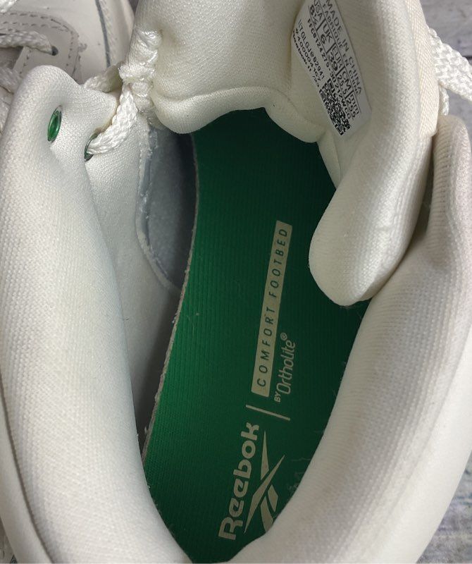 Reebok Tech Geo Classic Hi-Top Sneakers White 8.5