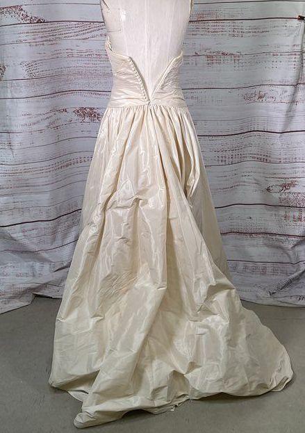 Wtoo Watters 84643 Hi-Low Wedding Gown Dress Ivory