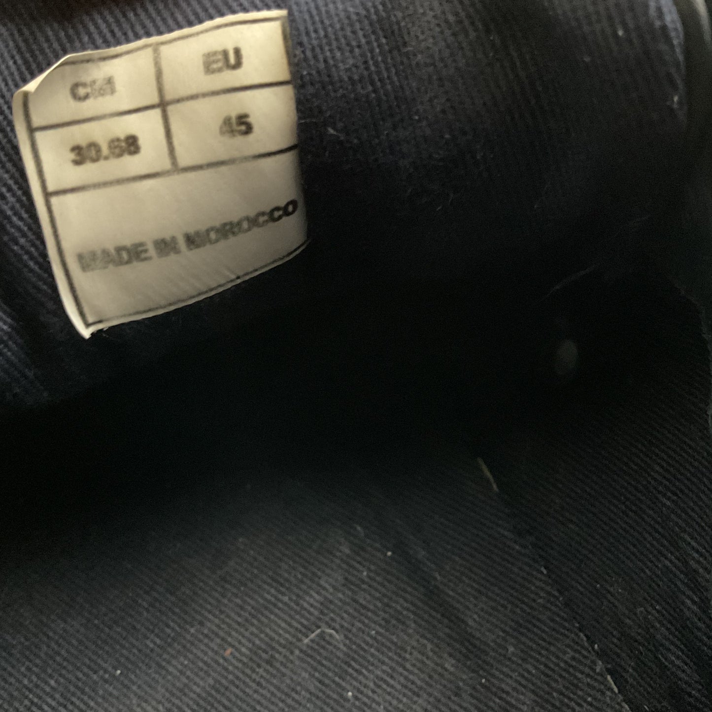 A.P.C. - Men's Leather Navy Blue Sneakers Shoe- SZ 45