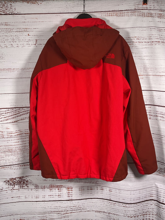 North Face Red Windwall Hooded Jacket - Size XL