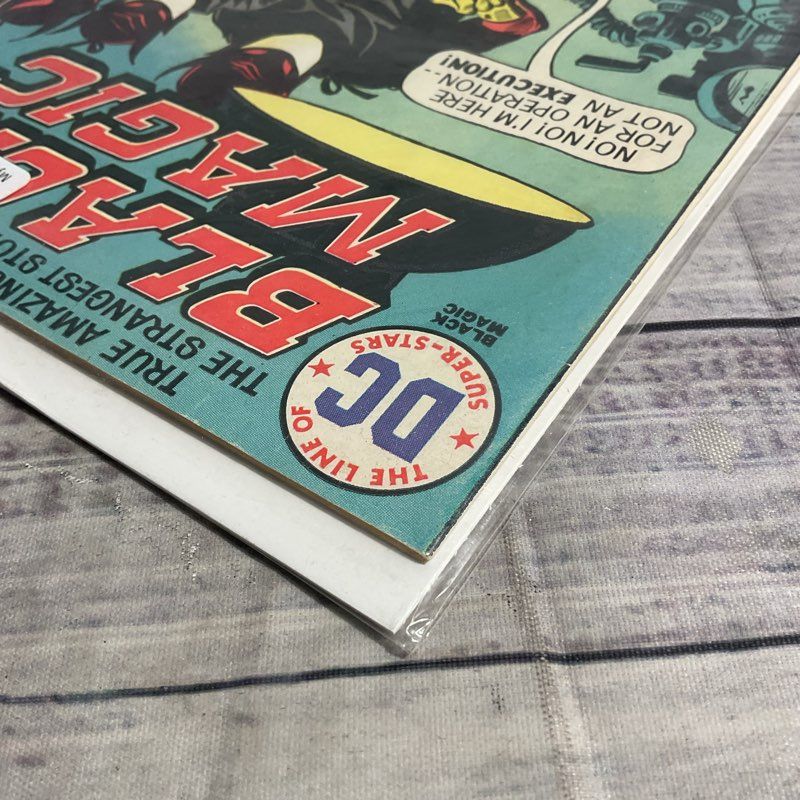 VTG. Black Magic No. 3 DC Horror Comic Book Ungraded 1974