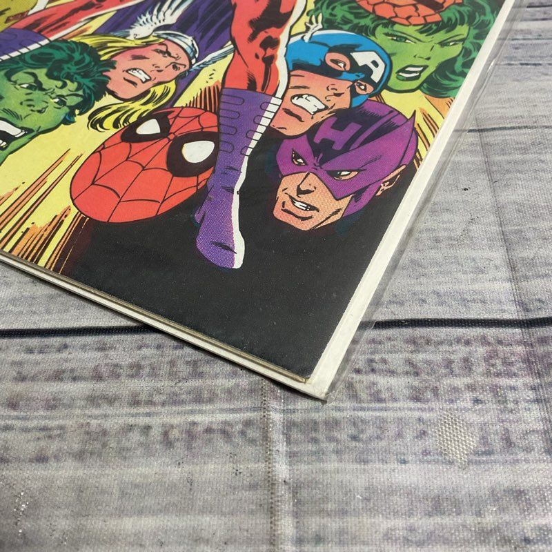 Vtg. Marvel Secret Wars #2 Ungraded Magneto Comic Book 1984