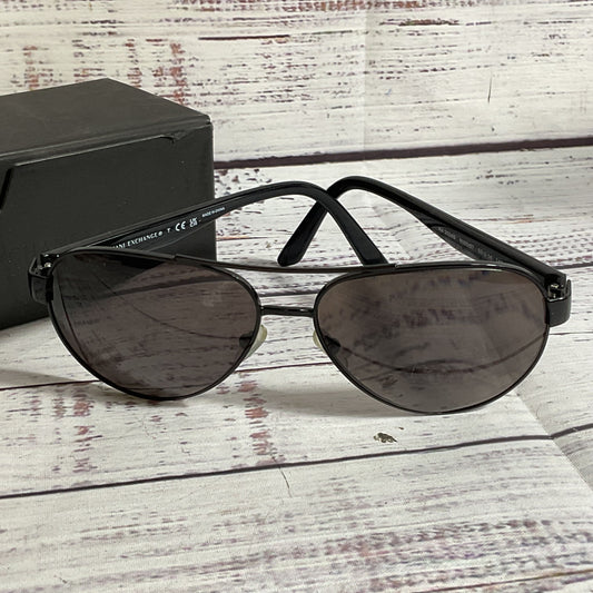 ARMANI EXCHANGE AX2034S Men's Black Aviator Sunglasses 59[ ]14 145 (FRAMES ONLY)