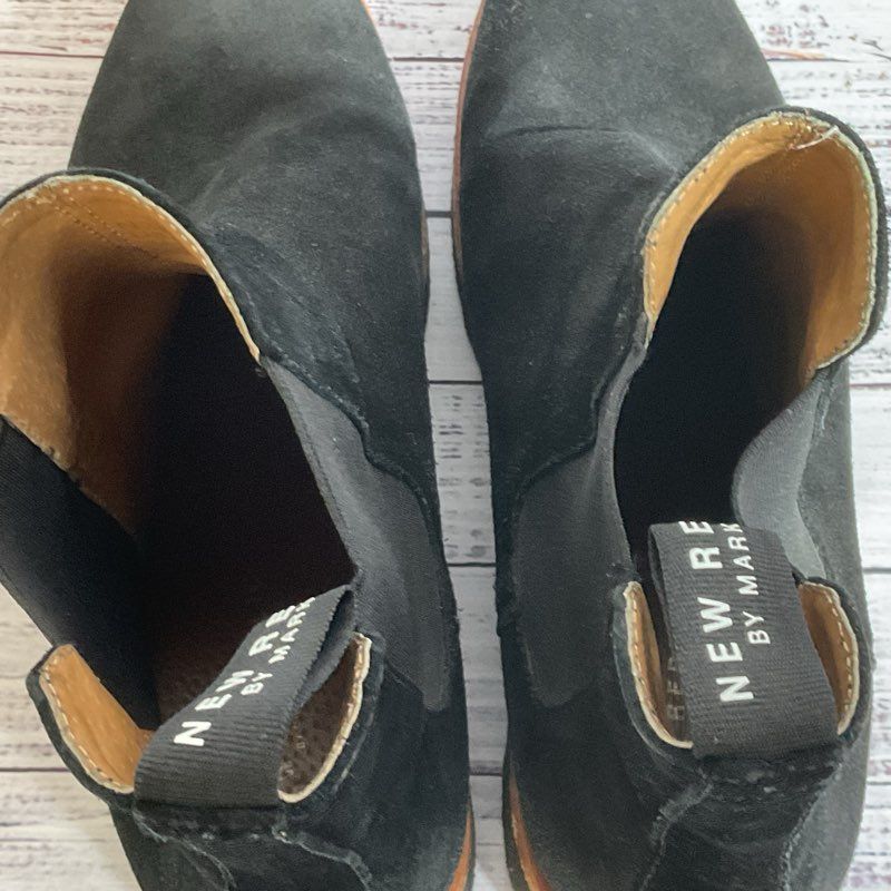 NEW REPUBLIC by MARK McNAIRY Men's Black Suede Boots- SZ 8.5