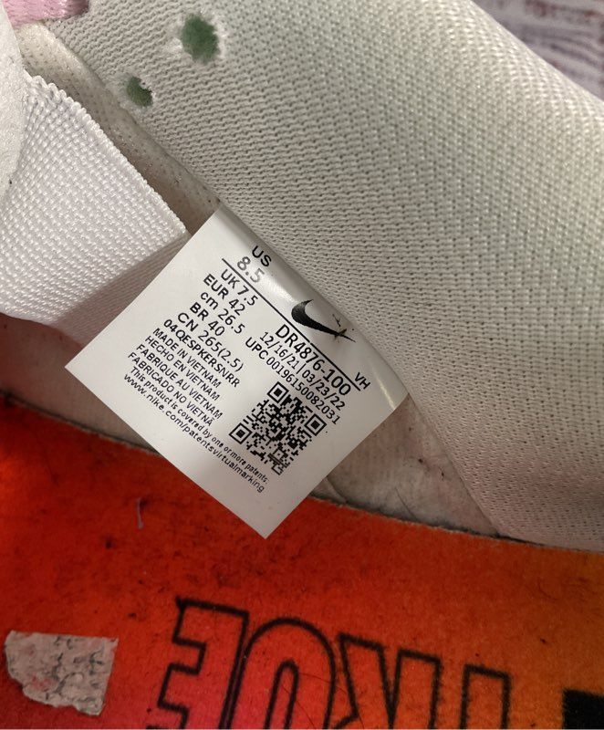 Nike Dunk SB Low Be True DR4876 100 Size 8.5