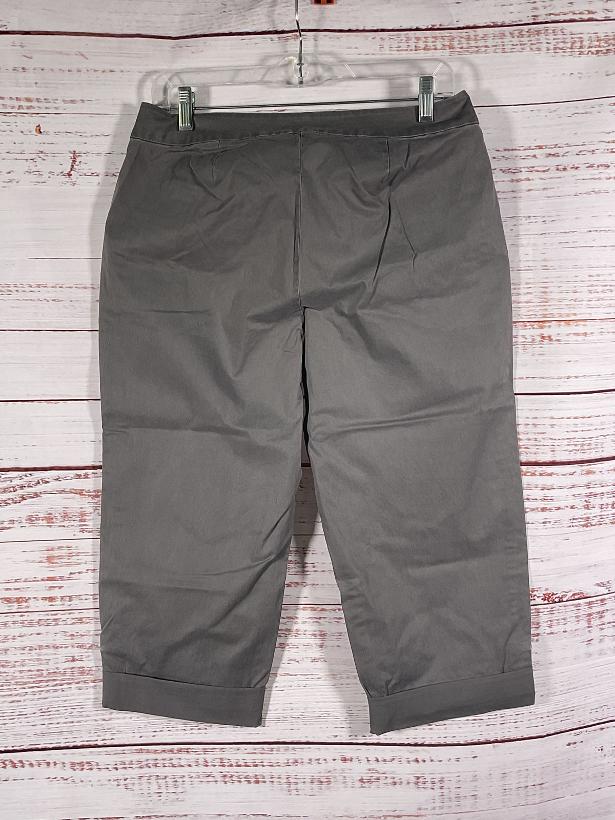 Eileen Fisher Gray Capri Pants NWT - Size Petite M