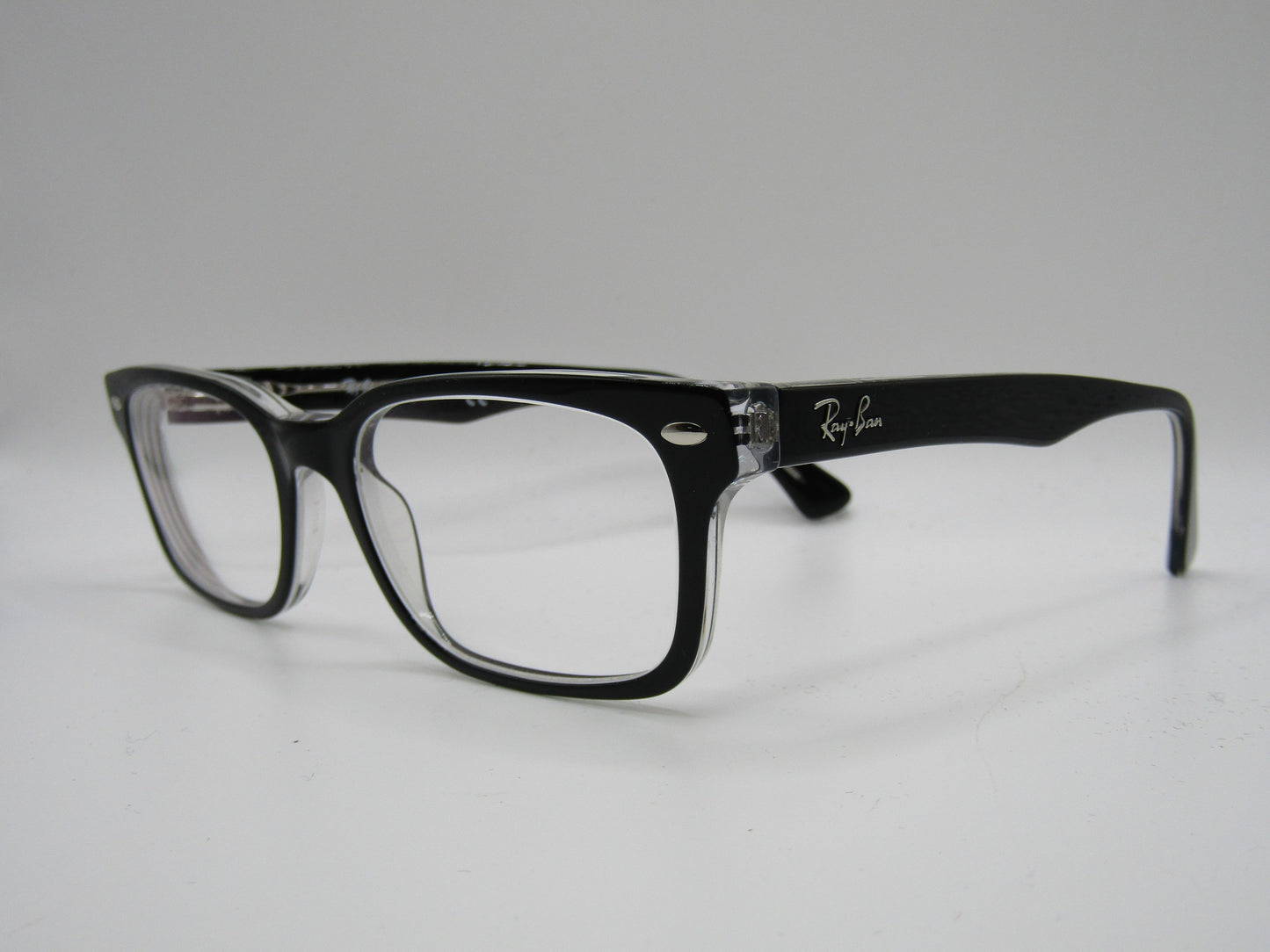 Ray-Ban RB5286 Black Rectangular Eyeglasses Frame 2034