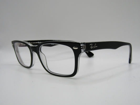 Ray-Ban RB5286 Black Rectangular Eyeglasses Frame 2034