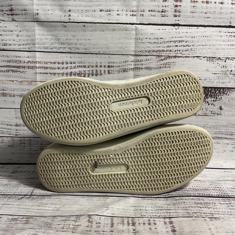 Lululemon Cityverse Gray/White Canvas Running Sneaker Women's Size 8 Shoe