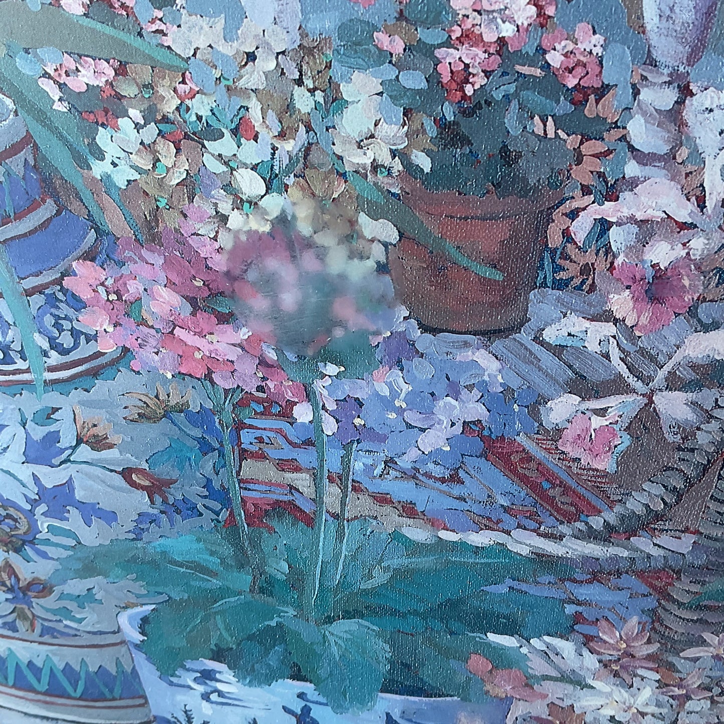 John Powell Still Life On the Veranda Print