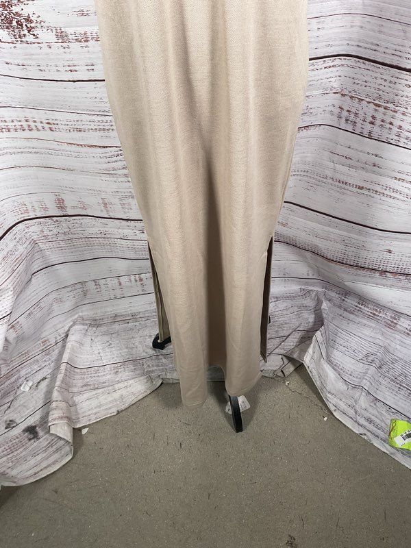 NEW SPANX AirEssentials Pique Polo Sleeveless Tank Midi Dress Ashwood Size M #2