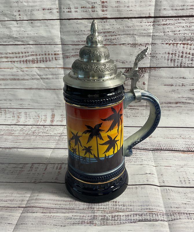 NEW Original King German Stein Tropical Skiing Made In Germany