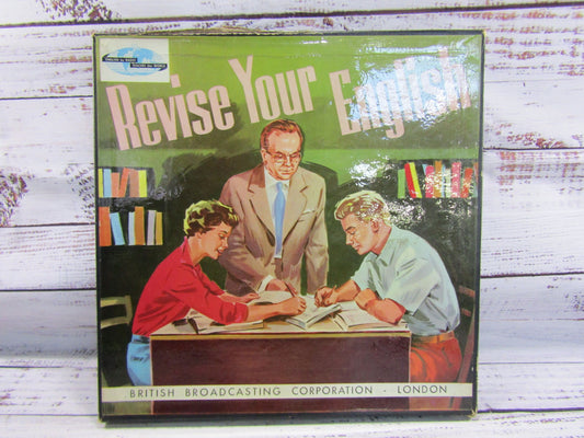 Revise Your English A.S. Hornby BBC 6 Vinyl Box Set