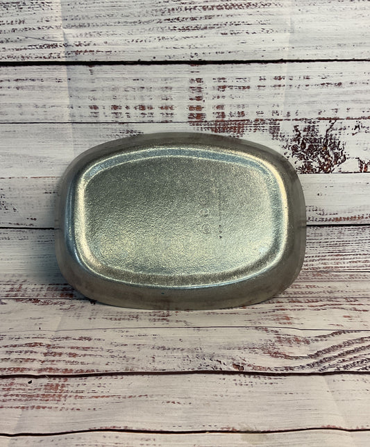 Wilton Columbia USA Silver Vintage "Give Us This Day Our Daily Bread" Bread Tray