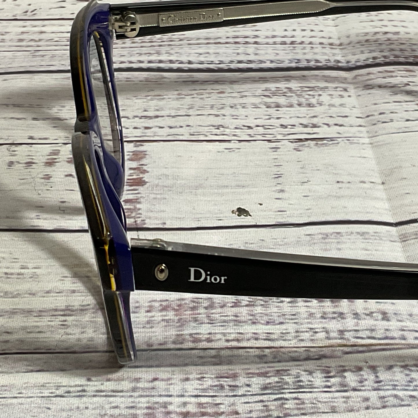 CHRISTIAN DIOR Montaigne N°4 Women's Black Eyeglasses-140 (FRAMES ONLY)