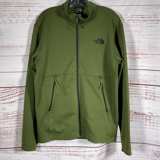 THE NORTH FACE Men's Green Zip Up Jacket- SZ M