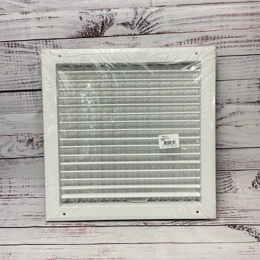 Hart & Cooley Double Deflection Sidewall Register 12"x12" White New
