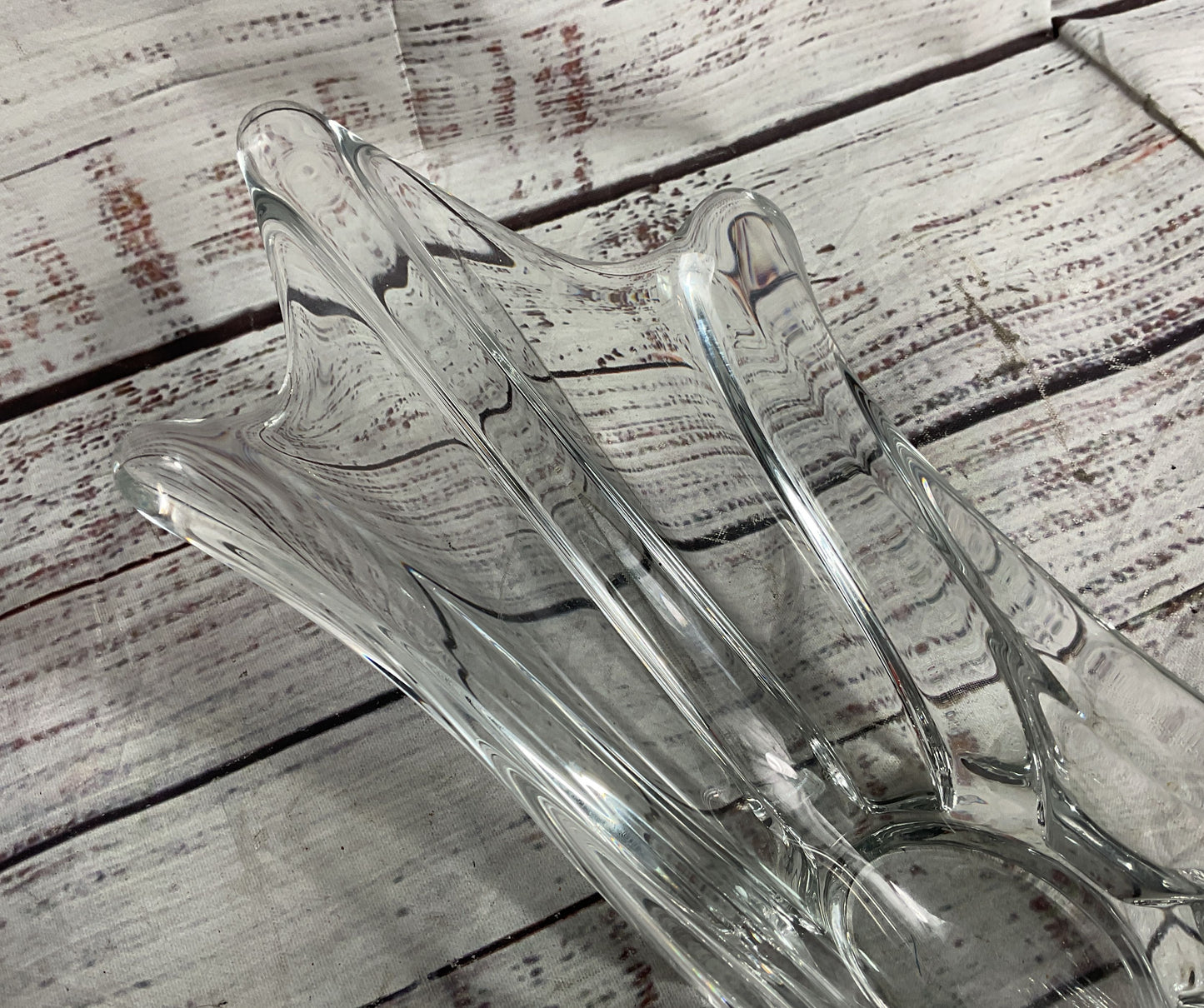 Cofrac Crystal Art Verrier Splash Bowl Clear