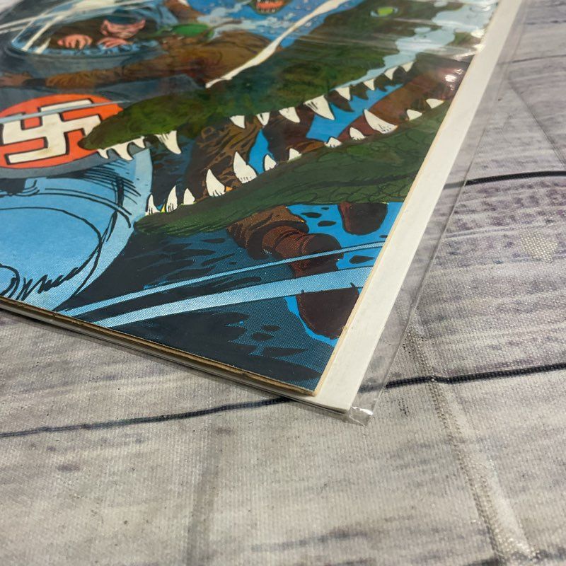 Lot Of 3 Vtg. Men Of War #2 7 17 Dc Comics Gravedigger Ungraded