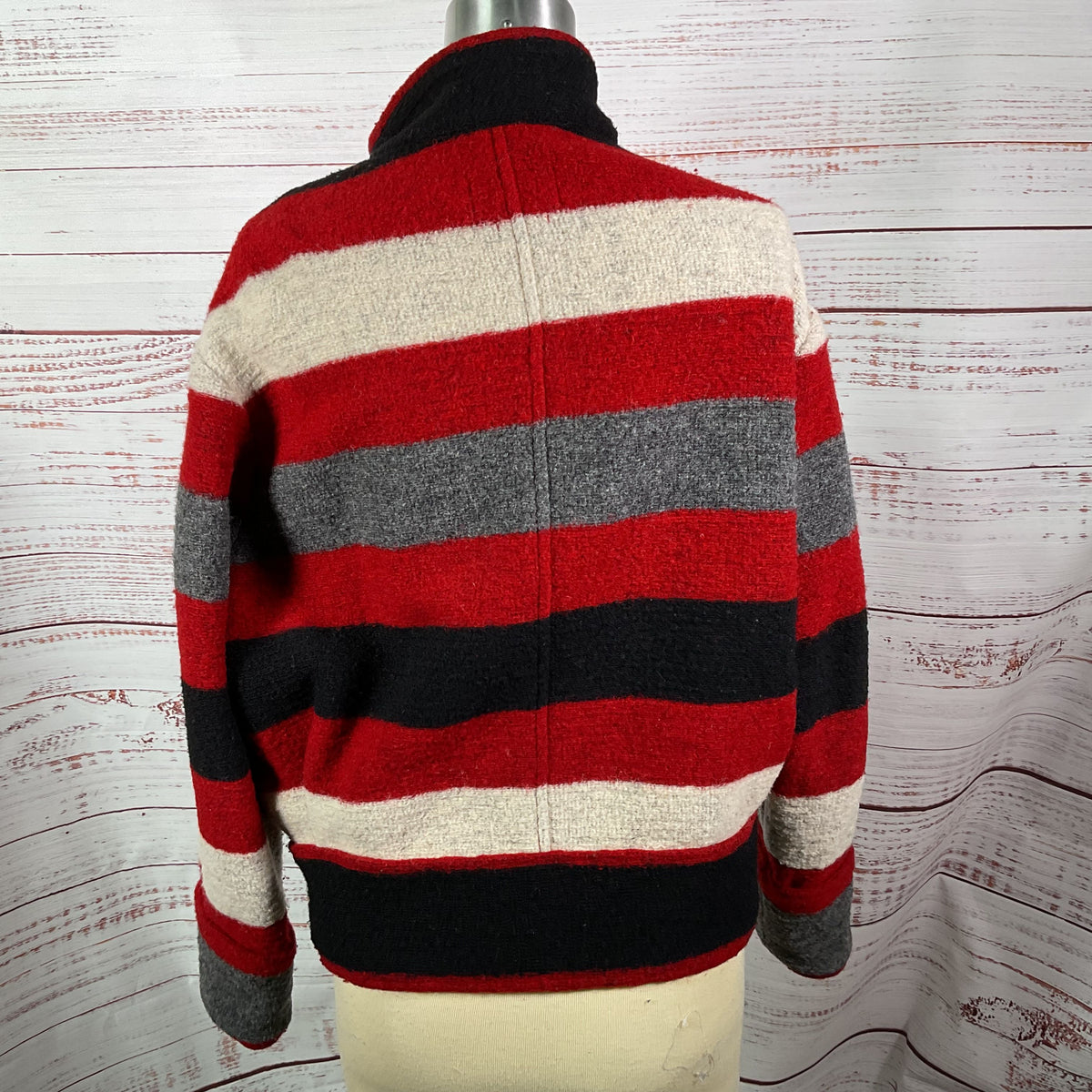ISABEL MARANT Women's Étoile Wool Blend Stripe Coat- SZ 36/ 6 US