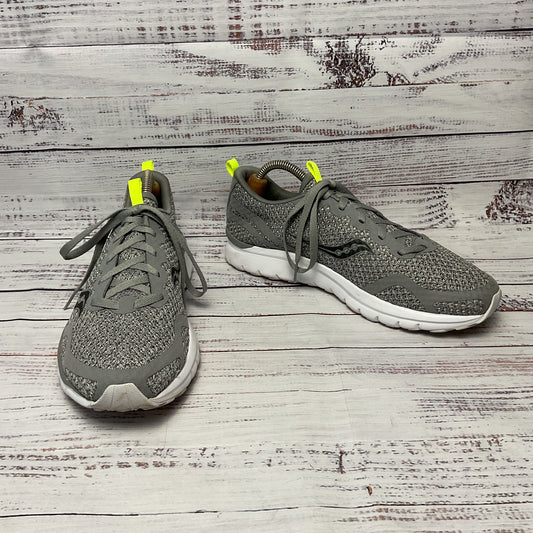 saucony Liteform Grey Athletic Sneaker Shoe Men Size 8.5
