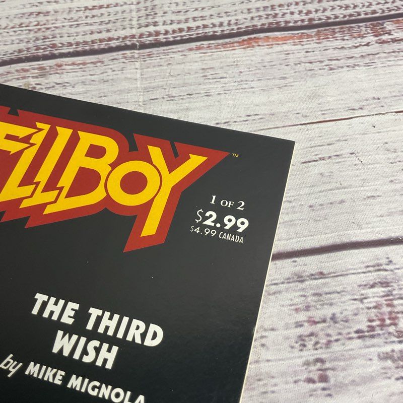 Hellboy The Third Wish #1-2 Complete Mike Mignola Dark Horse Comic Set 2002