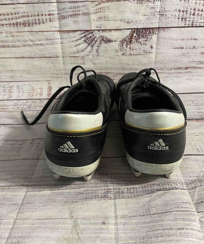 Adidas Adinova G18322 Black Cleats Men's Football/Soccer Size 11