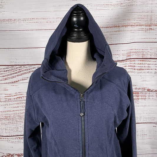 LULULEMON Women's Blue Scuba Zip Up Jacket- SZ 8