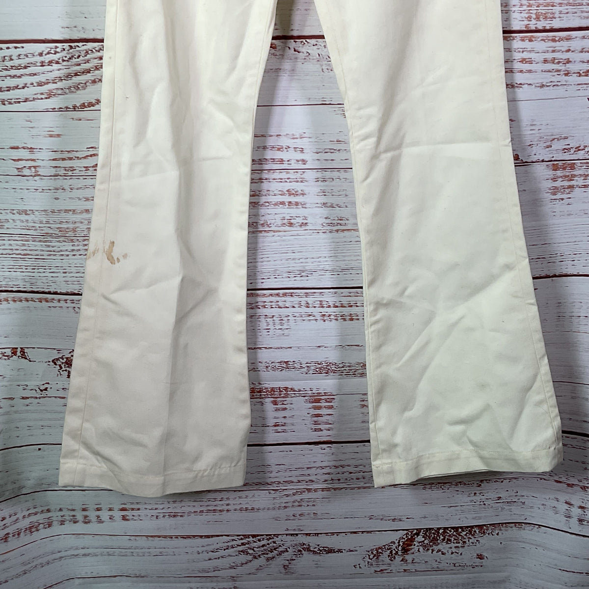 NWD RE/DONE Women's White Khaki Pants Trousers- SZ 25 (SEE DESCRIPTION)