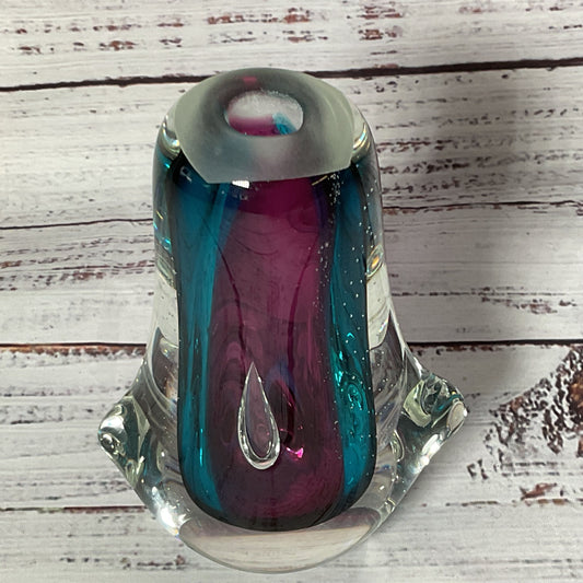 VTG. JIM & CONNIE GRANT Miniature Vase- 5"