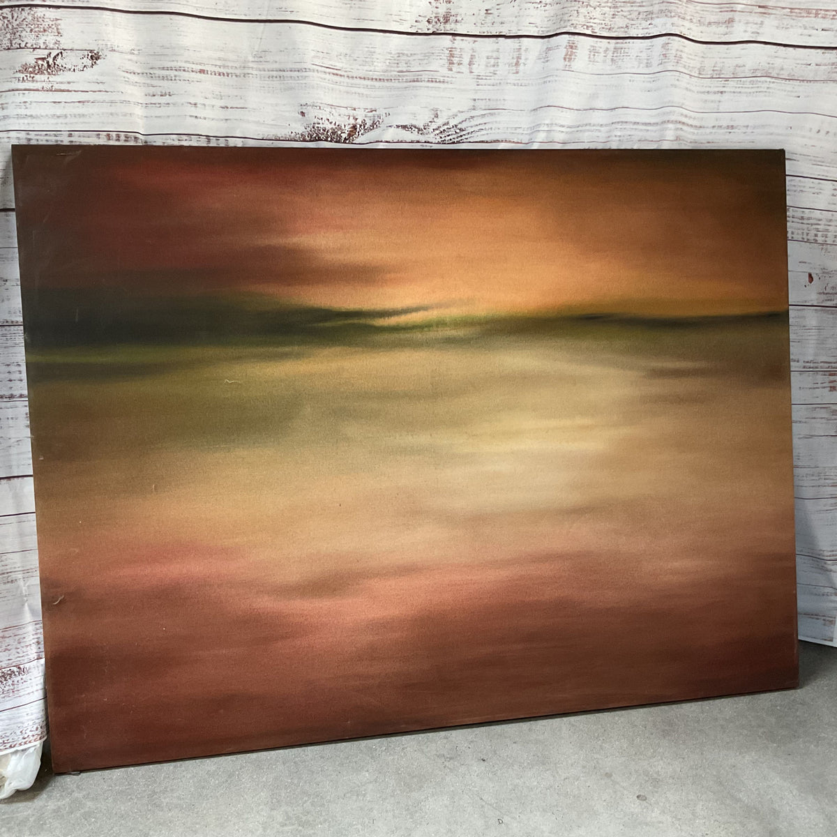 CDC "Sailhouse Carriage" Abstract Landscape Painting- 54" x 72" (LARGE)