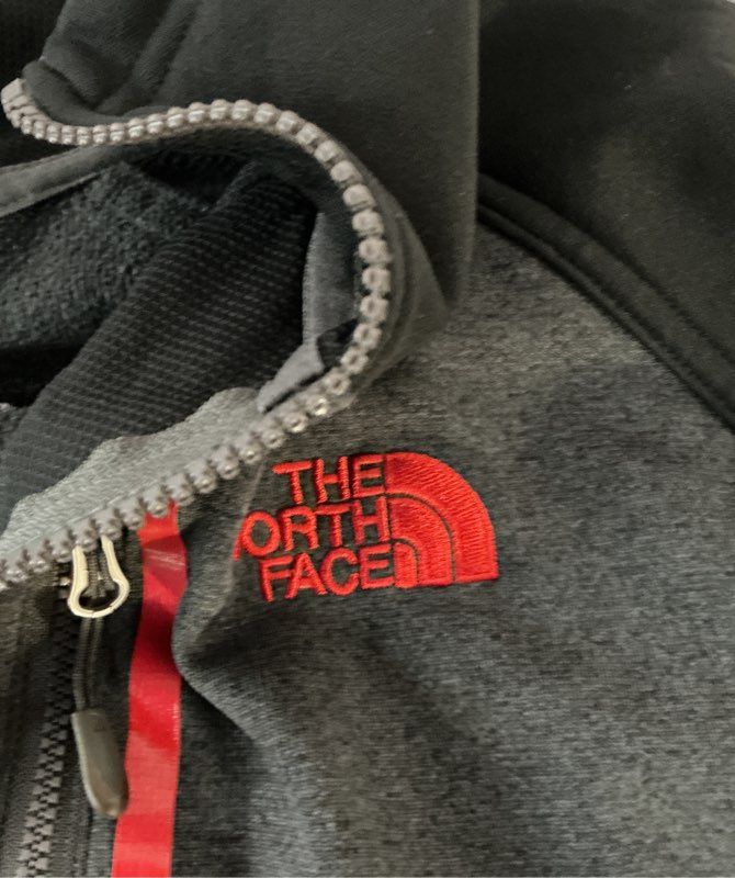 Men's The North Face Gray Zip Up Jacket Size XL