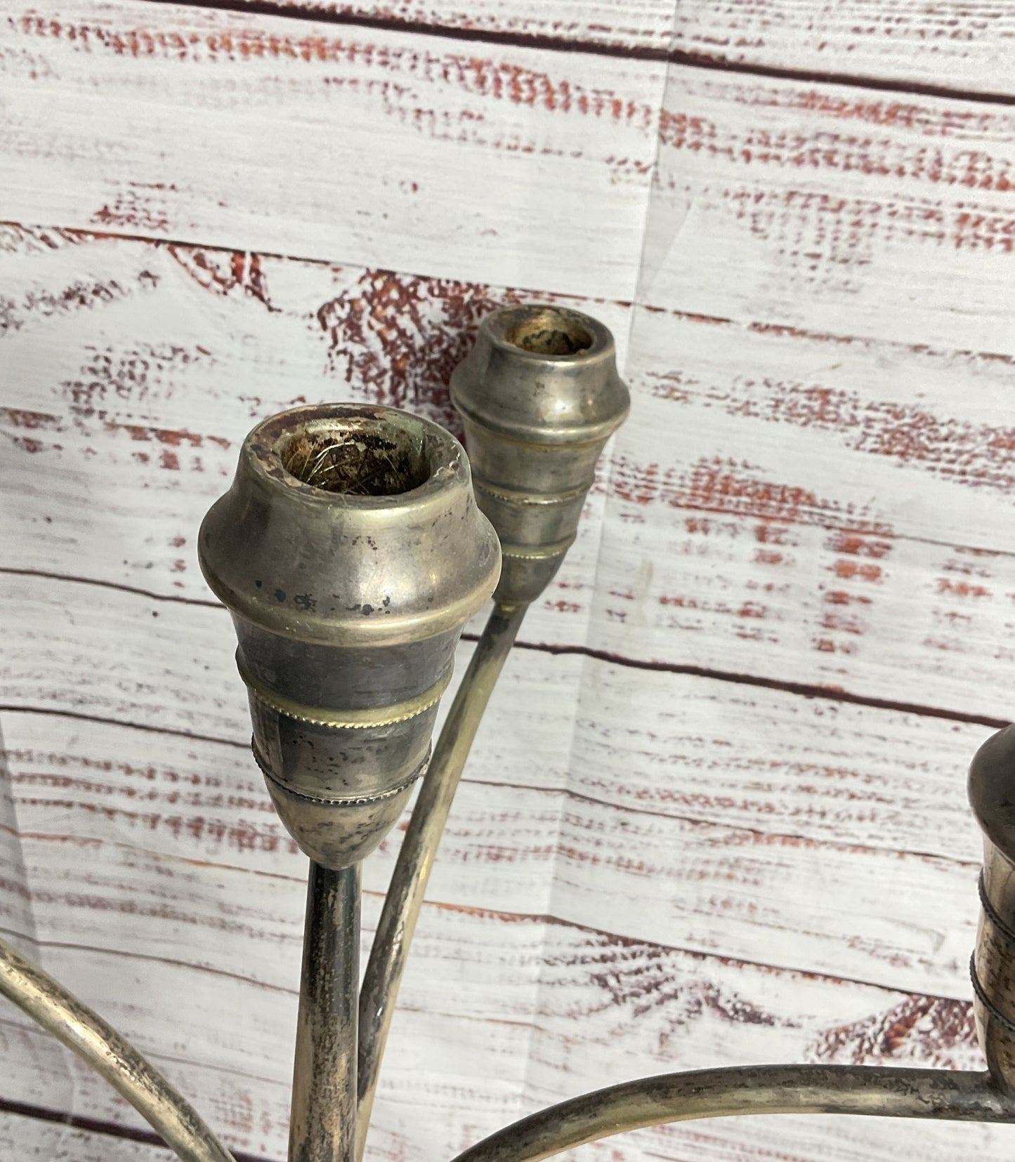 Vintage 15.5' Four Arm Candelabra Sterling Silver