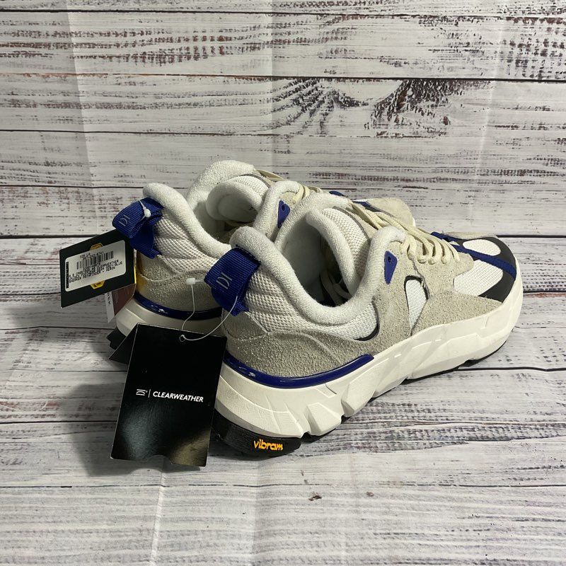 NWT Clearweather Pathfinder Heron Grey/Blue Sneakers Men's 7/Women's 8.5 DAMAGED